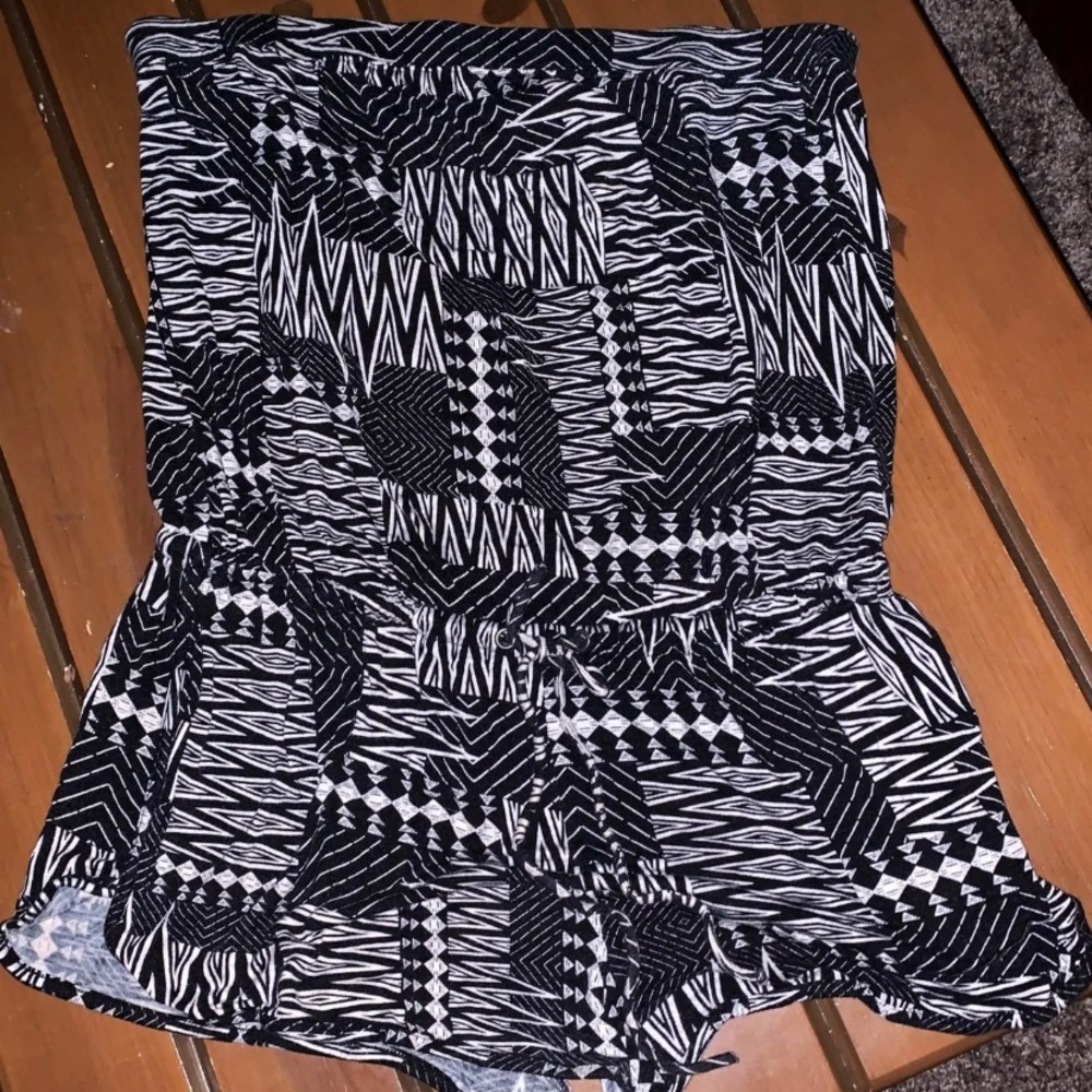 XH tube-top romper